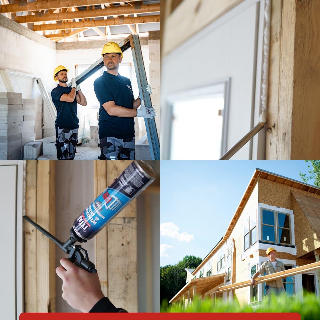 Espuma Selladora Aislante Tytan 24 oz para Ventanas y Puertas