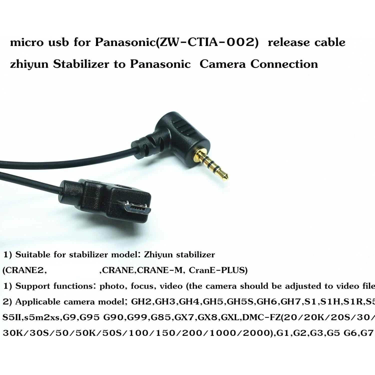 Cable de liberación de obturador Panasonic DYTDIEYINGTU 30cm