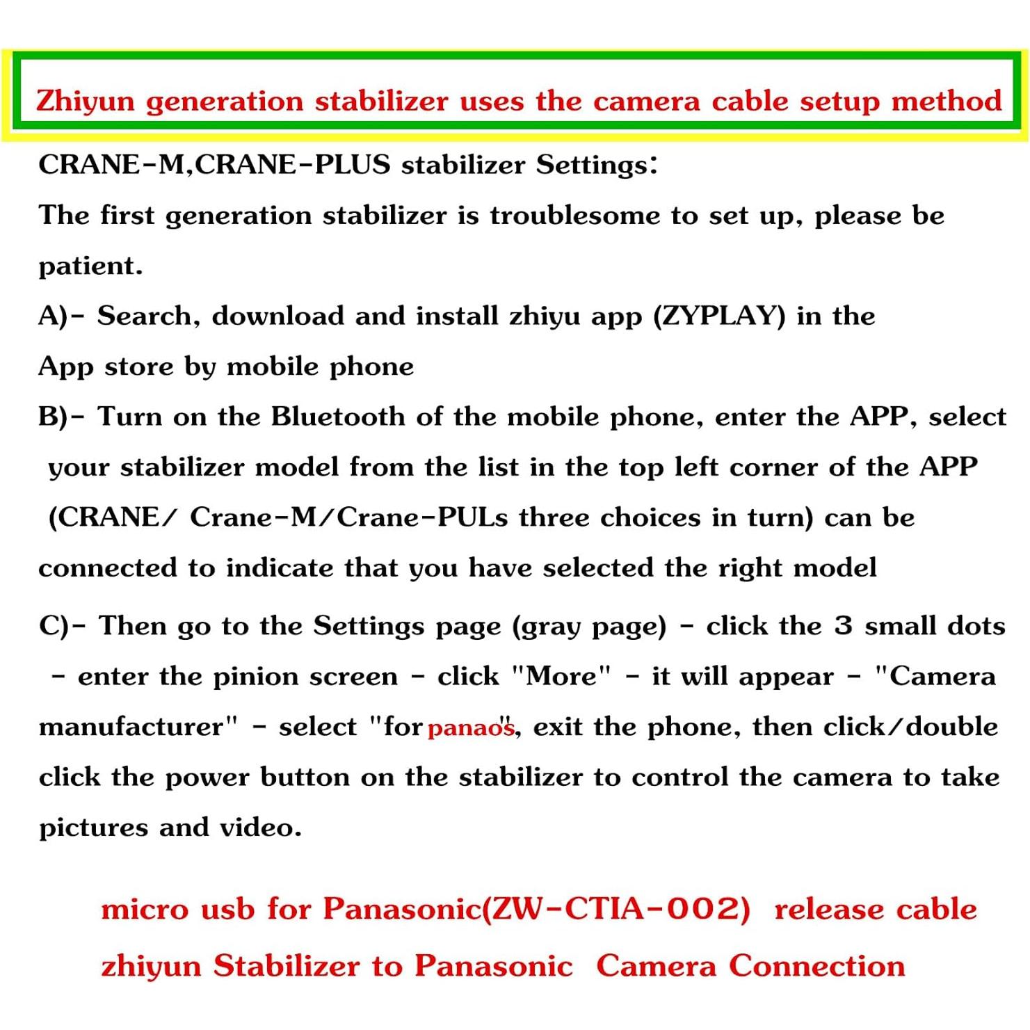 Cable de liberación de obturador Panasonic DYTDIEYINGTU 30cm
