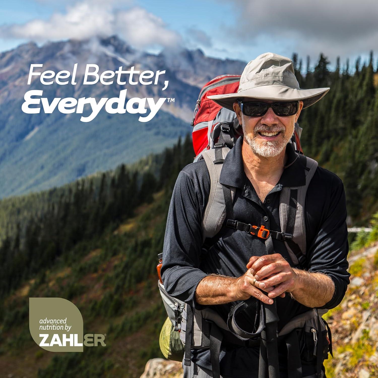 Multivitaminas 50+ Zahler Sin Hierro con Luteína 60 Cápsulas