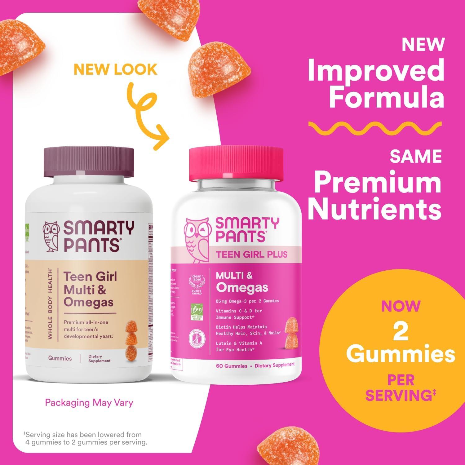SmartyPants Gominolas Multivitaminas para Chicas 60 Unidades