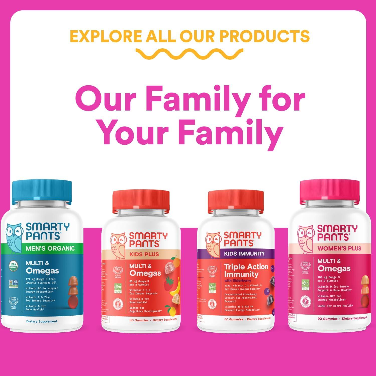 SmartyPants Gominolas Multivitaminas para Chicas 60 Unidades