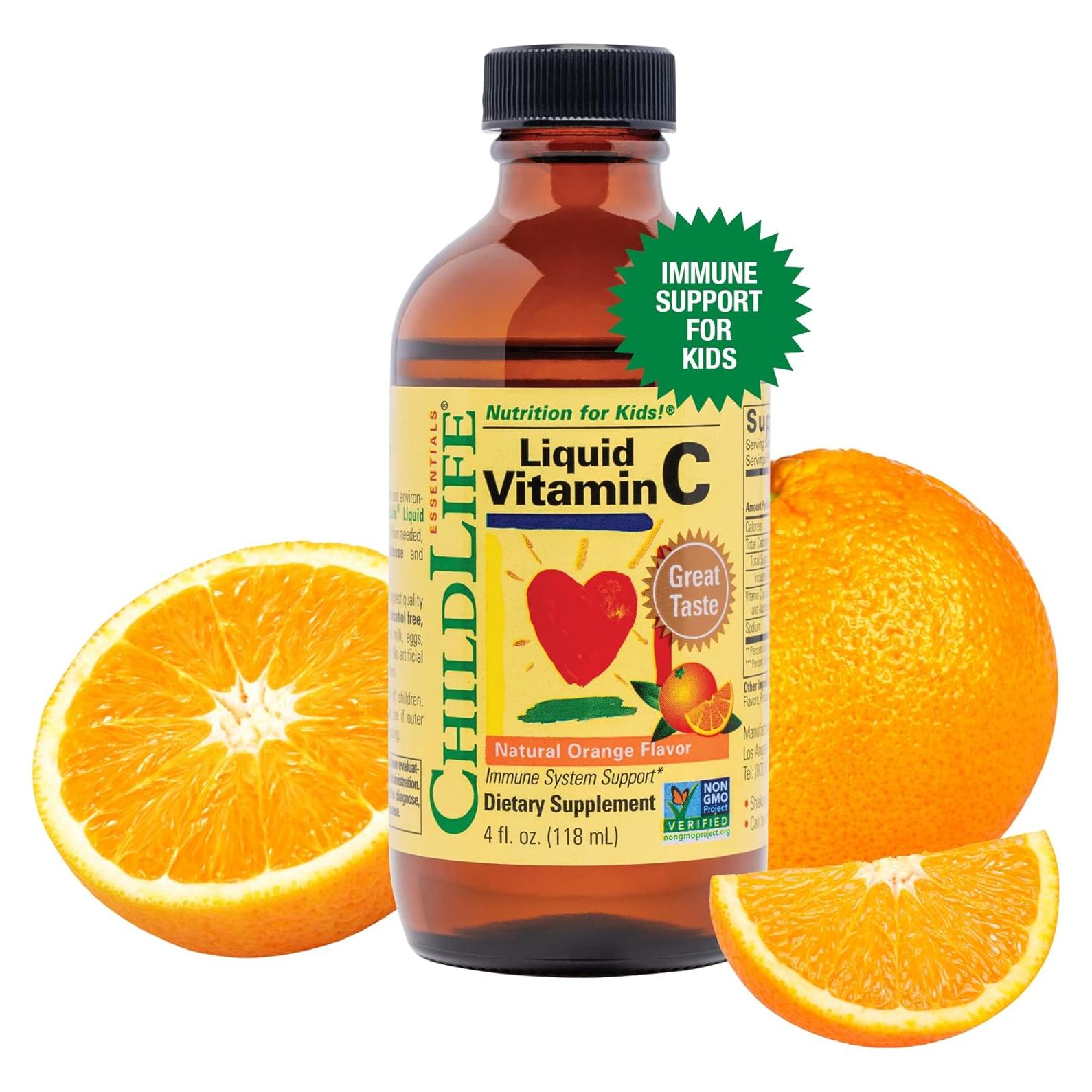 Vitamina C Líquida ChildLife 118 ml - Apoyo Inmunológico Niños