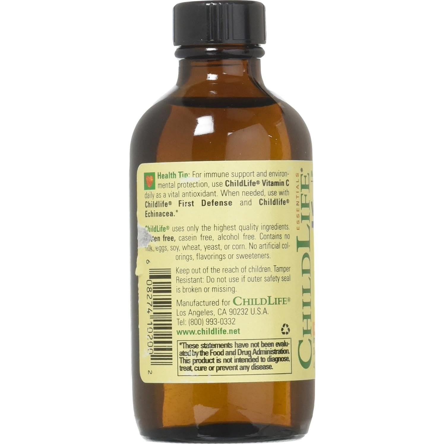 Vitamina C Líquida ChildLife 118 ml - Apoyo Inmunológico Niños