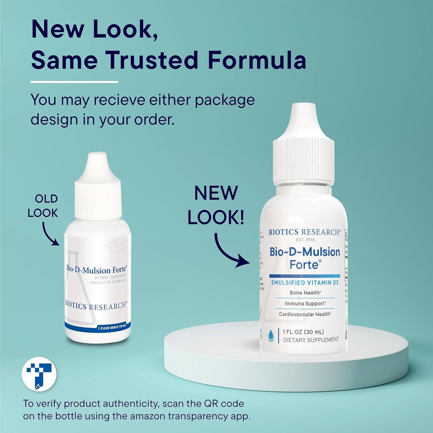 Gotas de Vitamina D3 Biotics Research 4000 UI - 30 ml