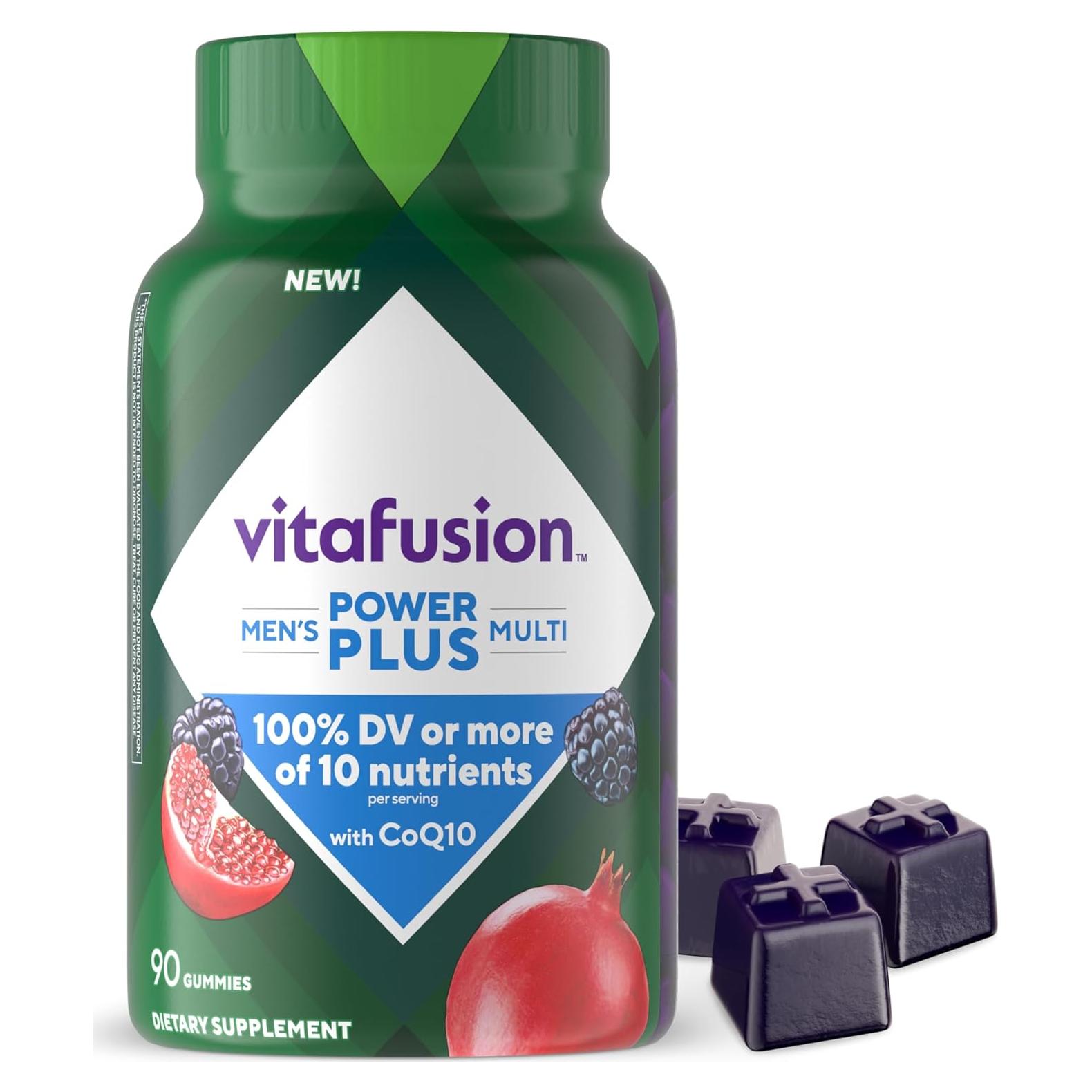 Vitafusion Power+ Multivitaminas para Hombres 90 gomitas