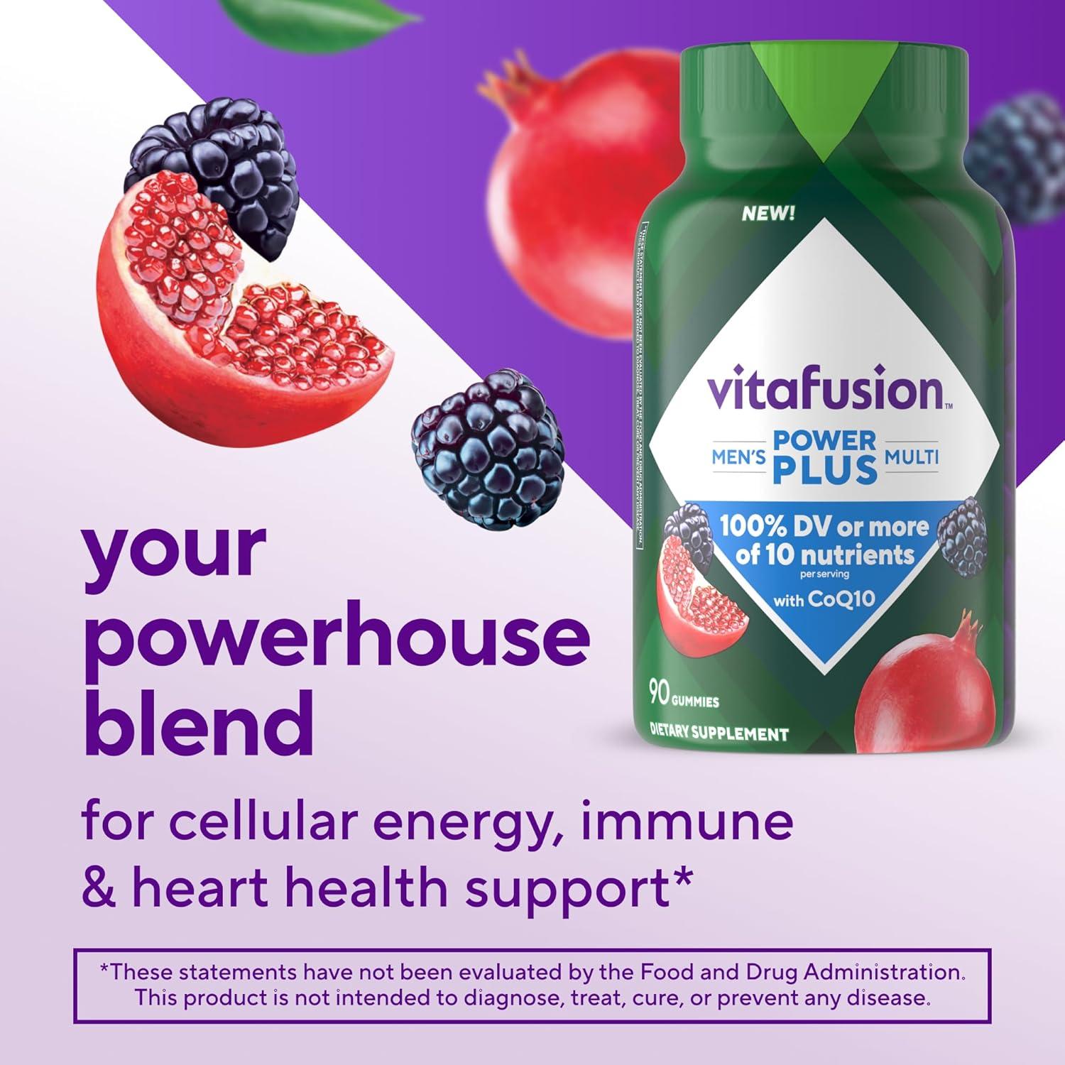 Vitafusion Power+ Multivitaminas para Hombres 90 gomitas