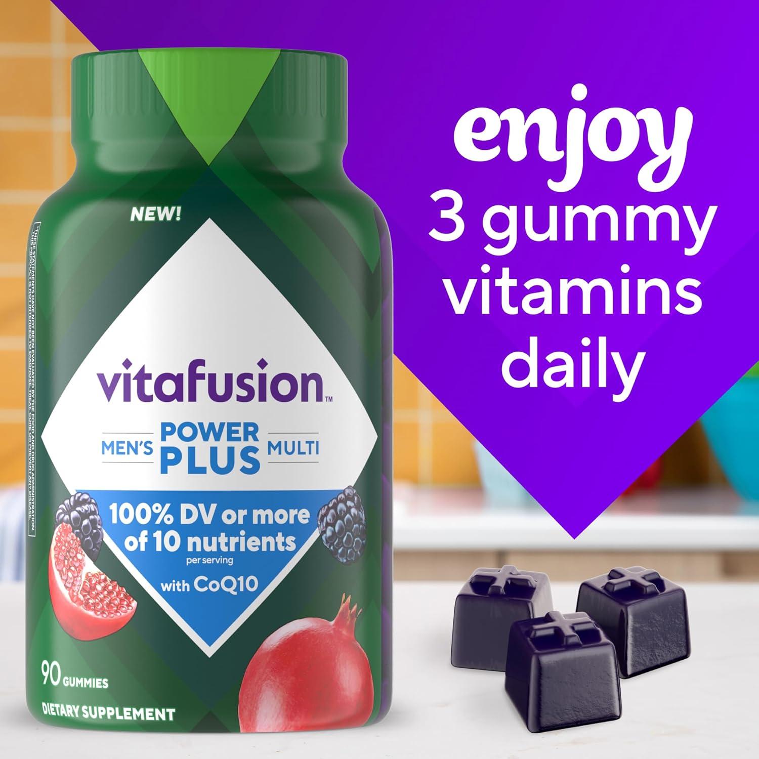 Vitafusion Power+ Multivitaminas para Hombres 90 gomitas