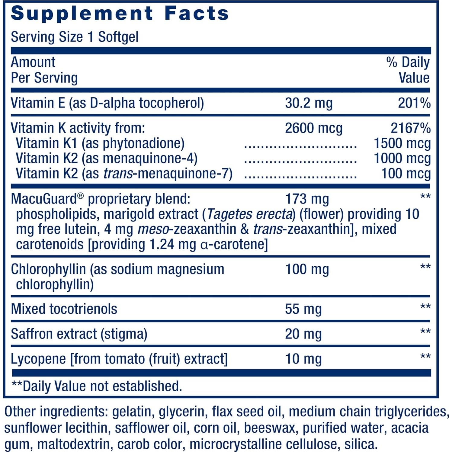 Life Extension Once-Daily Health Booster 30 Gelatinas Blandas