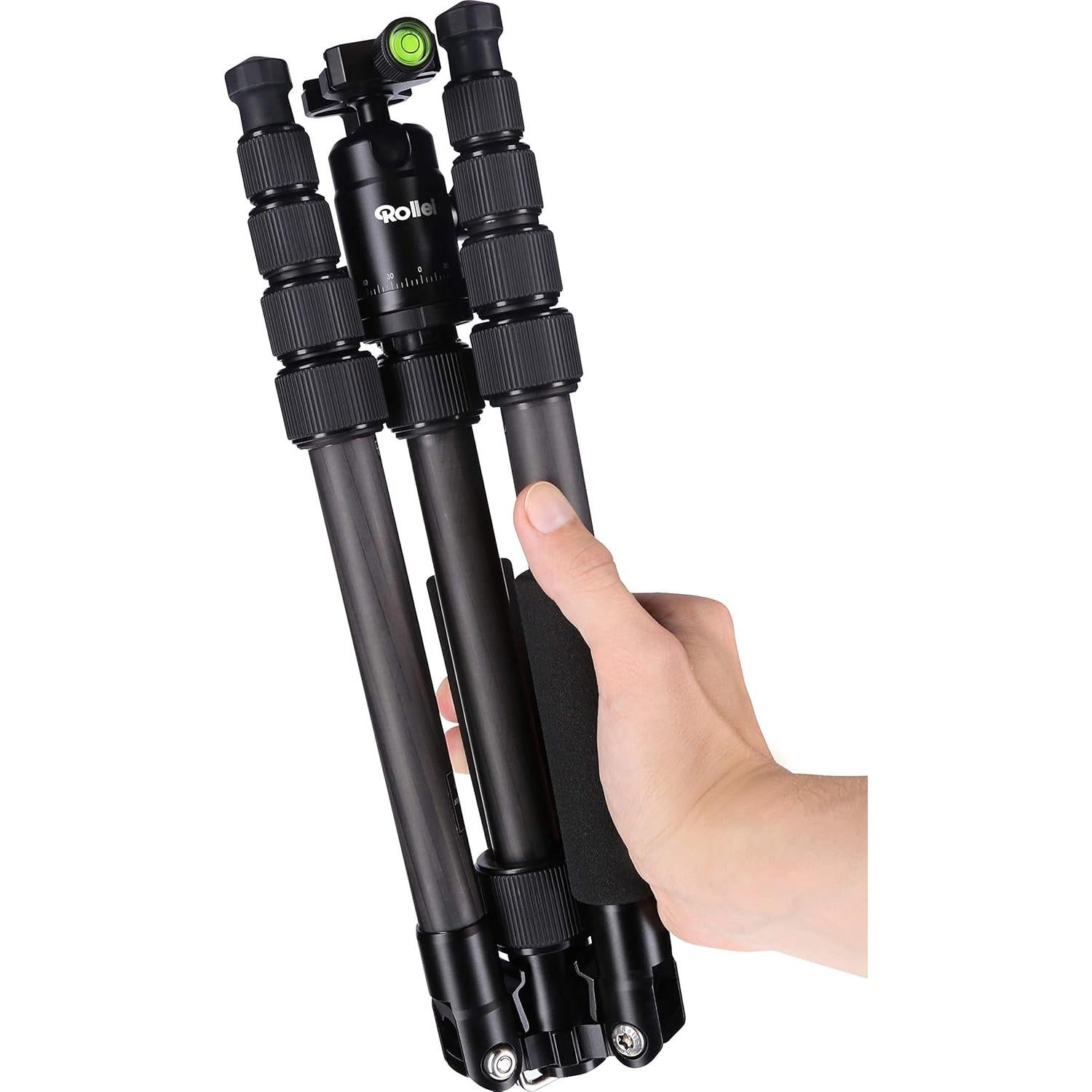 Trípode de Viaje Rollei Compact Traveler No. 1 Carbon 0,98 kg