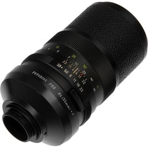 Adaptador Fotodiox Pro para Lentes Rollei 35mm a C-Mount