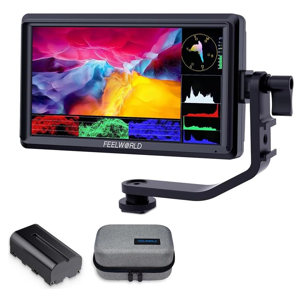 Monitor de Campo FEELWORLD S55 V3 6" Full HD 1920x1080