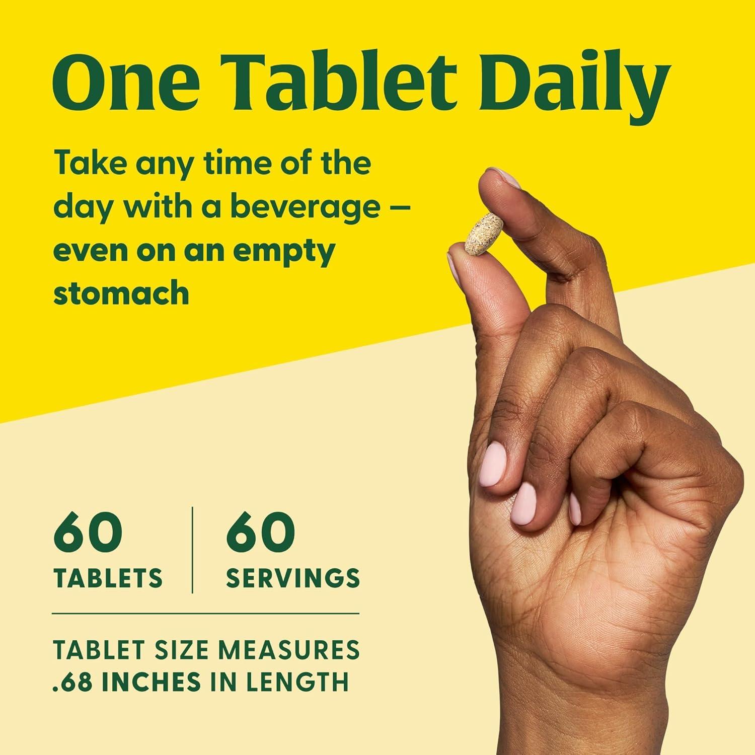 MegaFood Multivitamina Femenina 55+ 60 Tabletas Saludables