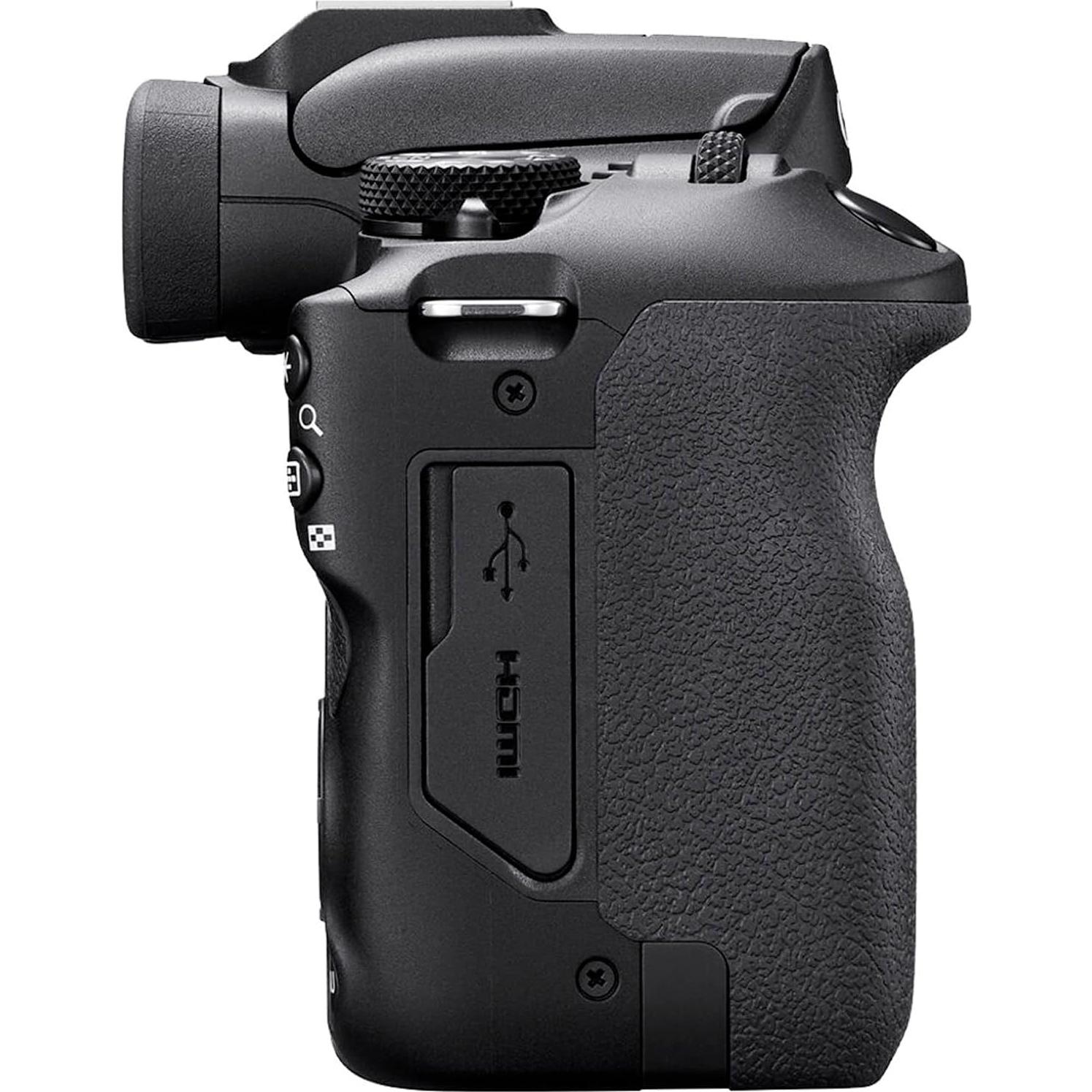 Cámara sin Espejo Canon EOS R100 + Lente RF-S 18-45mm + Accesorios