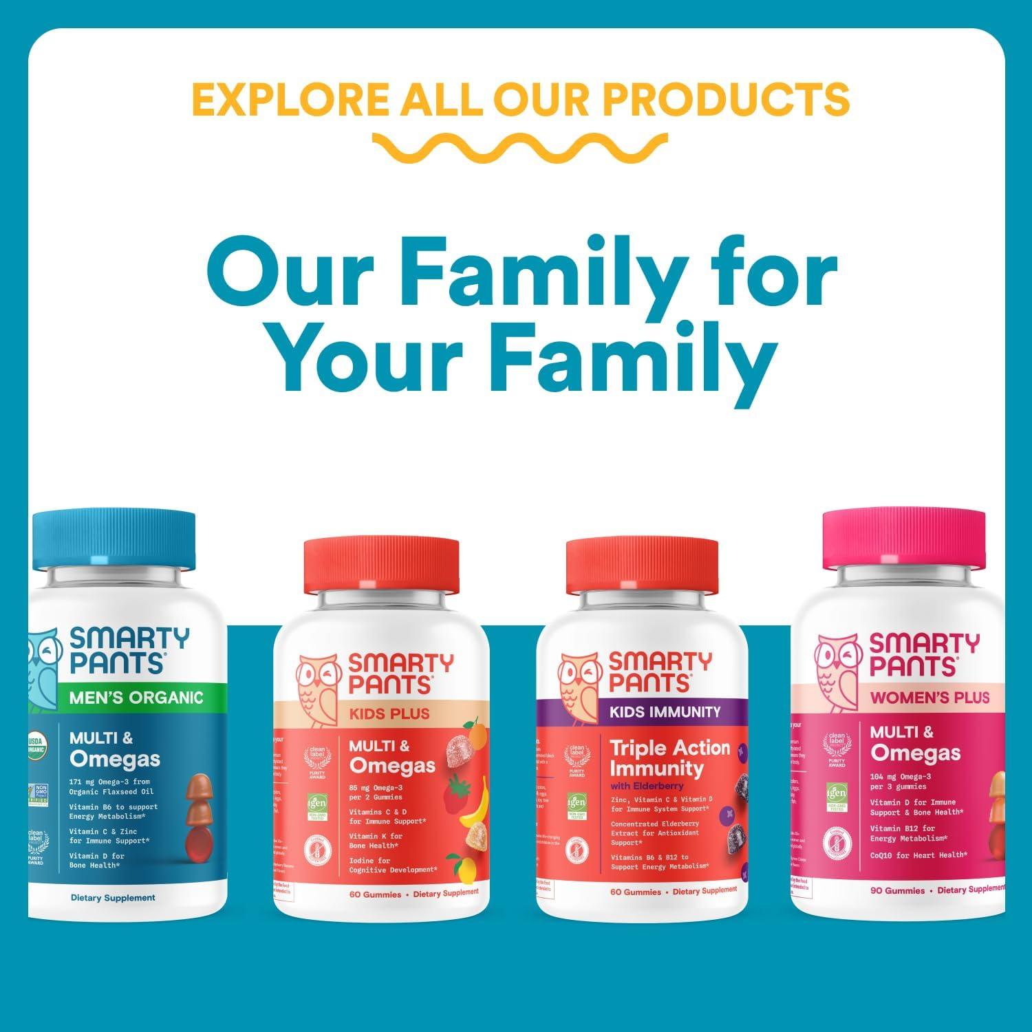 Gomitas Multivitamínicas SmartyPants Teen Guy 60 Unidades