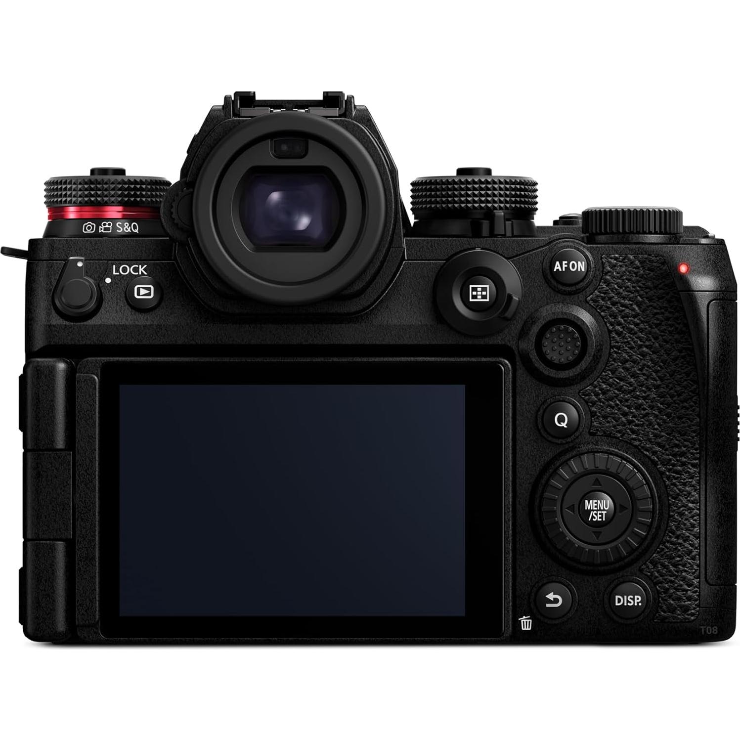 LUMIX S1RII Full Frame Mirrorless Digital Camera, Hybrid Model Featuring a 44.3MP Full-Frame Sensor and LUMIX's First-Ever 8K Digital Camera Video Recording - DC-S1RM2