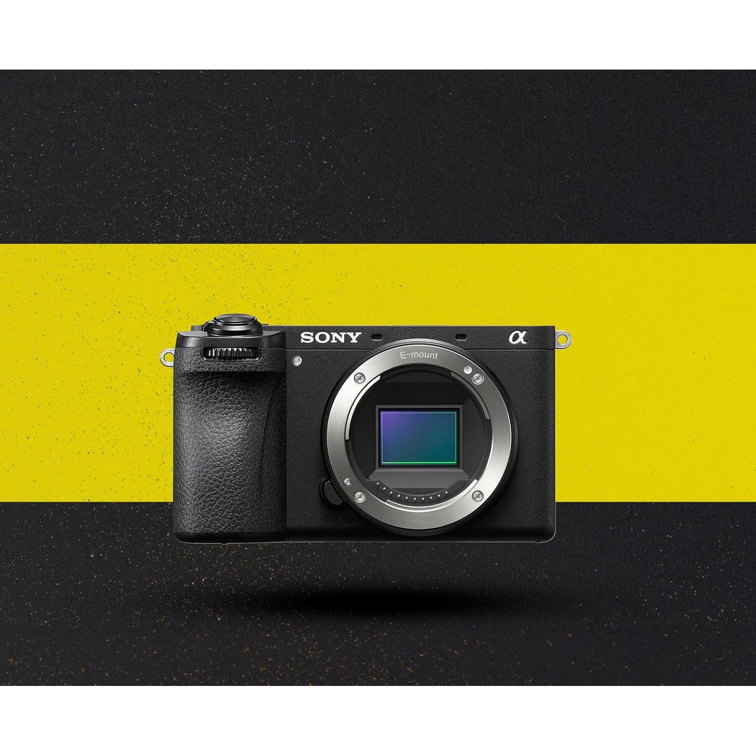 Cámara Híbrida Sony Alpha 6700 APS-C 26MP 4K con Accesorios