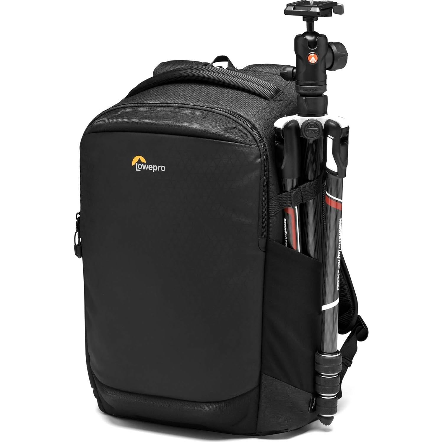 Mochila para cámara Lowepro Flipside BP 400 AW III - Negro - Acceso trasero y lateral