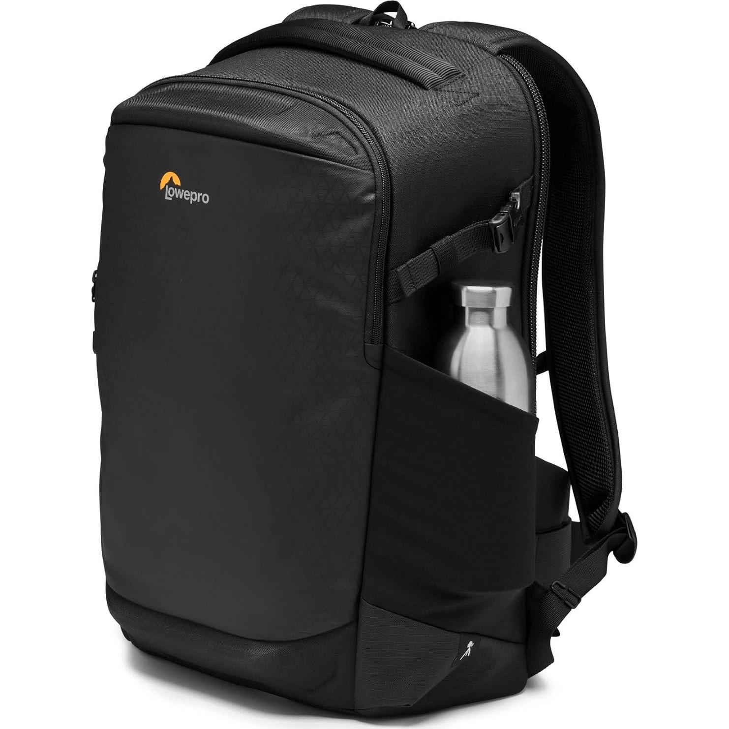 Mochila para cámara Lowepro Flipside BP 400 AW III - Negro - Acceso trasero y lateral