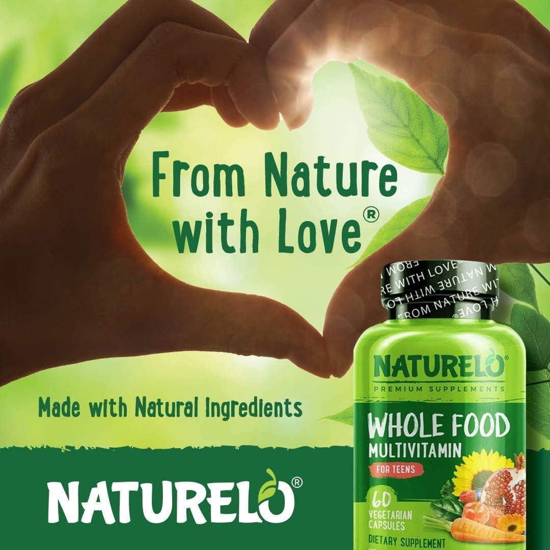 Multivitamina para Adolescentes NATURELO - 60 Cápsulas Veganas