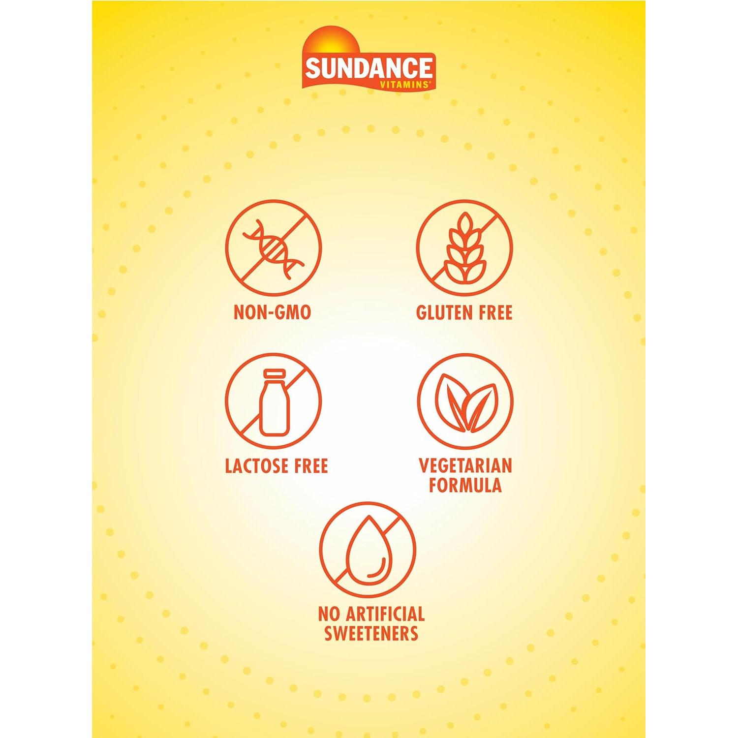 Suplemento de Calcio con Vitamina D3 Sundance 600mg 200 Comprimidos