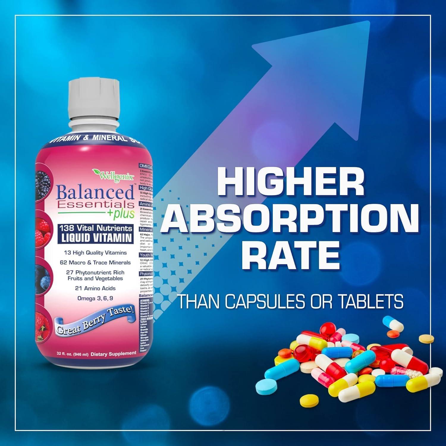 Suplemento Nutricional Líquido Wellgenix 0.95L Muy Berry