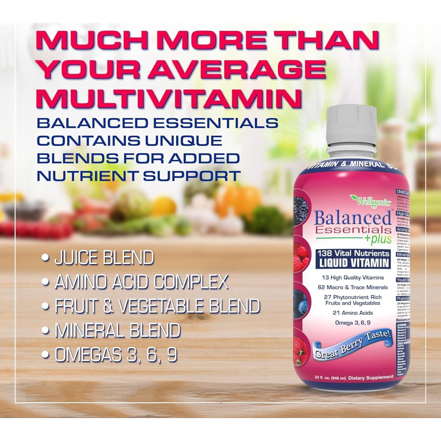 Suplemento Nutricional Líquido Wellgenix 0.95L Muy Berry