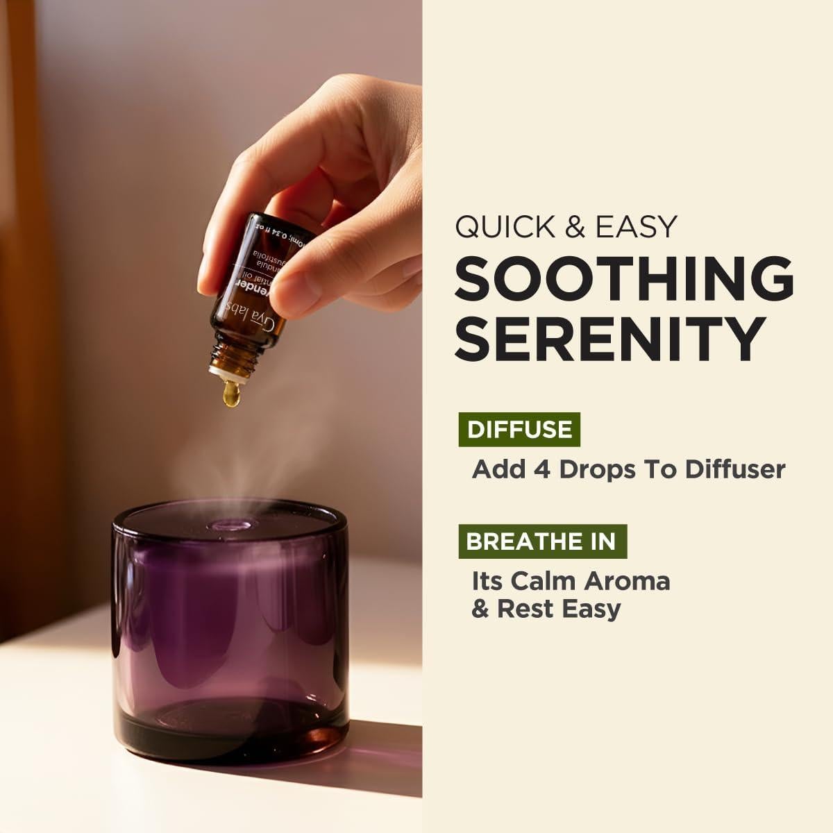 Aceite Esencial de Lavanda Gya Labs 10 ml - Aromaterapia y Cuidado