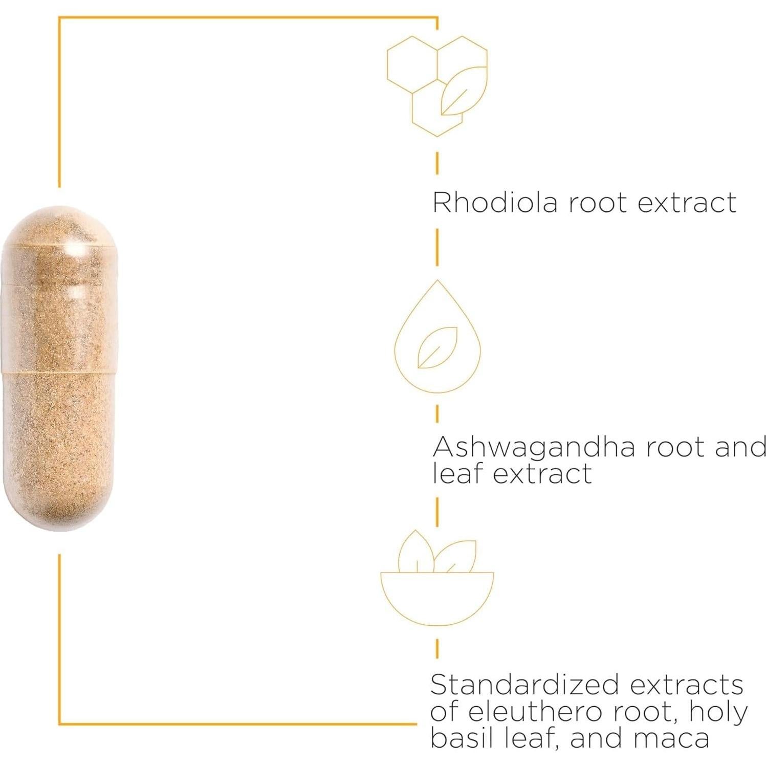 Suplemento Adaptogénico Integrative Therapeutics HPA Adapt 120 Cápsulas