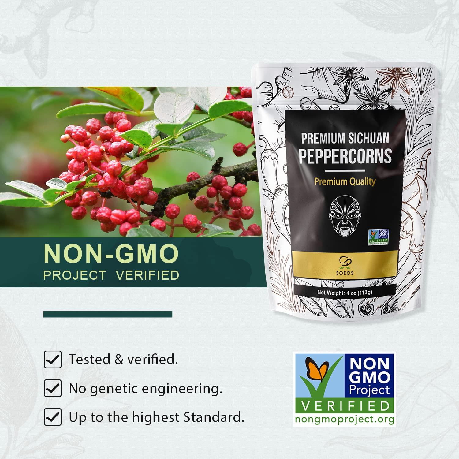 Pimienta de Szechuan Soeos 113g - Sabor Fuerte y Adormecedor