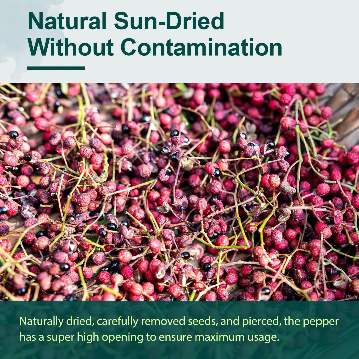 Pimienta de Szechuan Soeos 113g - Sabor Fuerte y Adormecedor