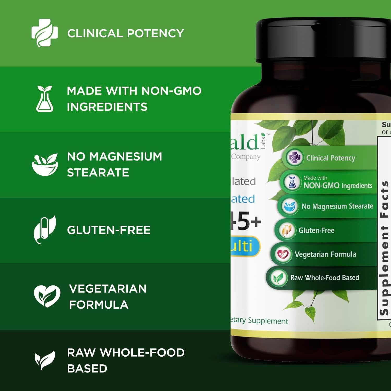 Multivitamina Diaria para Hombres 45+ Emerald Labs - 30 Cápsulas