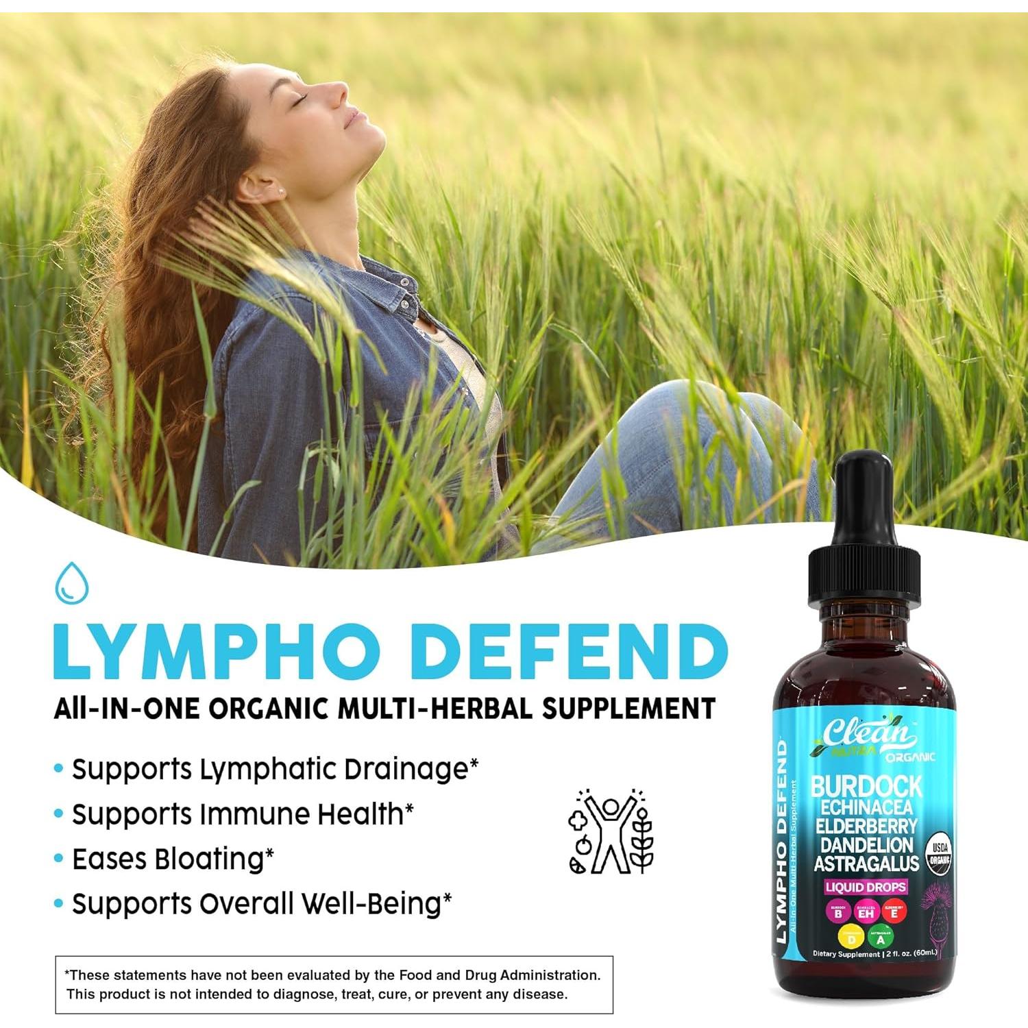 Gotas de Drenaje Linfático Clean Nutraceuticals 45.4g