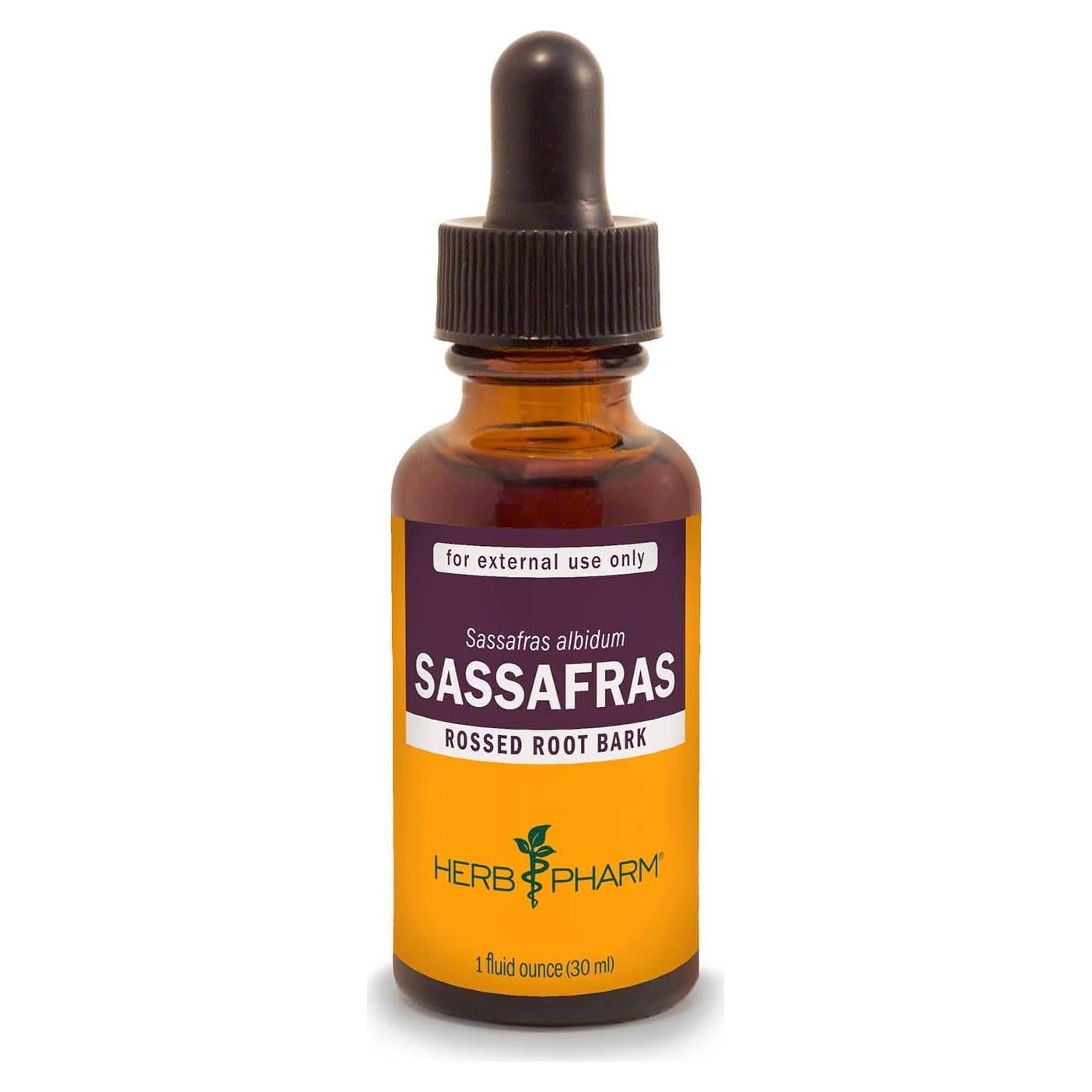 Extracto Líquido de Corteza de Raíz de Sassafras Herb Pharm 30 ml