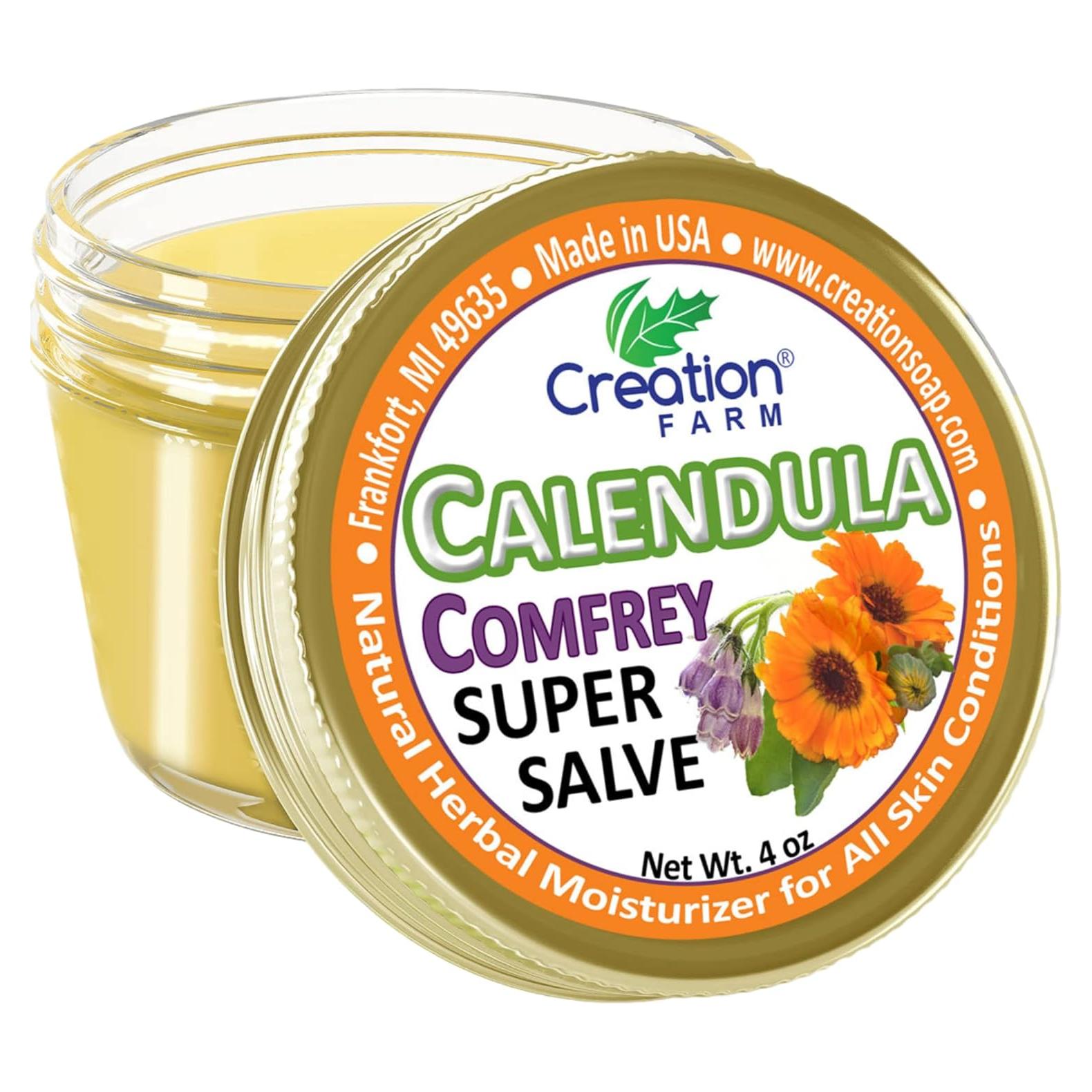 Salve Herbal Creation Farm de Caléndula y Consuelda 113g