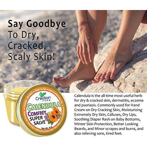 Salve Herbal Creation Farm de Caléndula y Consuelda 113g