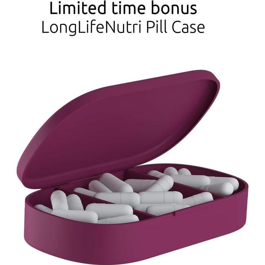 Extracto de Petasites 100mg 180 Cápsulas Vegetarianas LongLifeNutri