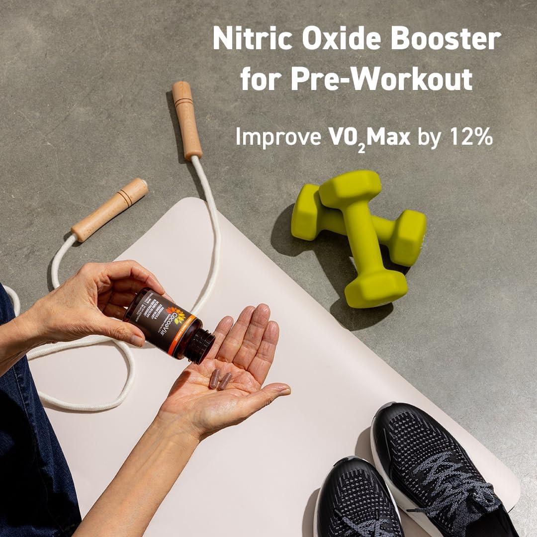 Suplemento Cardíaco CocoaVia 500mg Flavanoles 60 Cápsulas