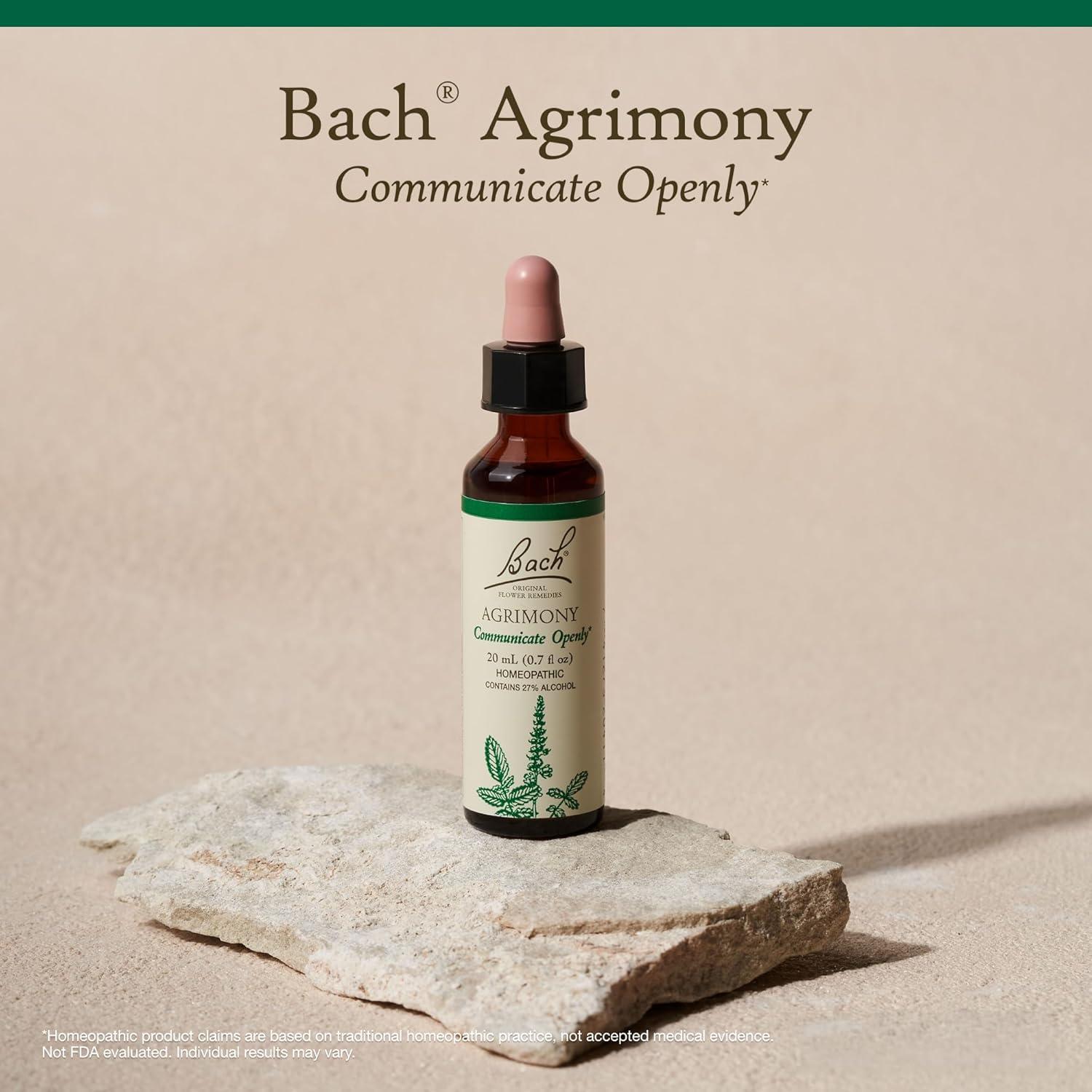 Esencia Floral Bach Agrimonia 20mL - Comunica Abiertamente - Vegano