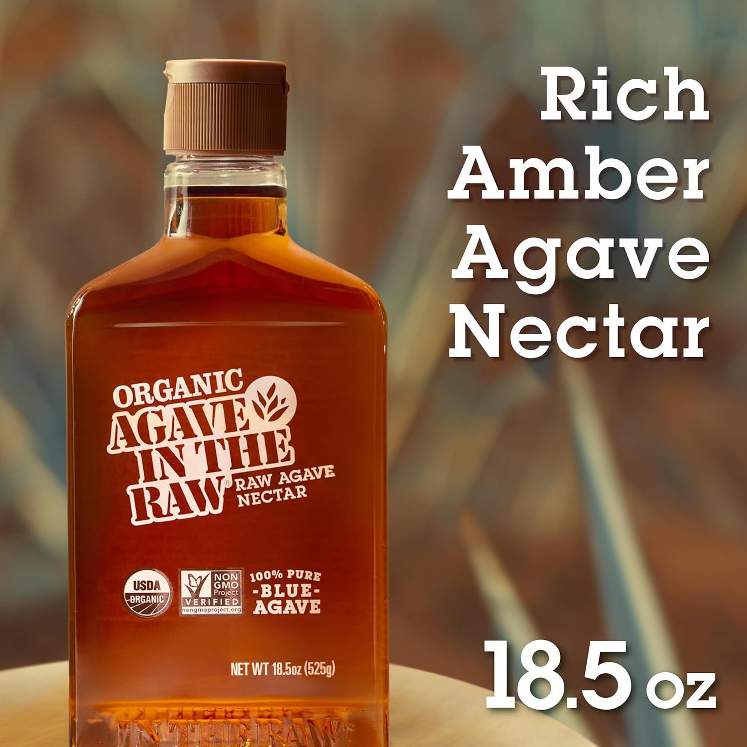 Néctar de Agave Orgánico In The Raw 548.83 ml - Bajo IG