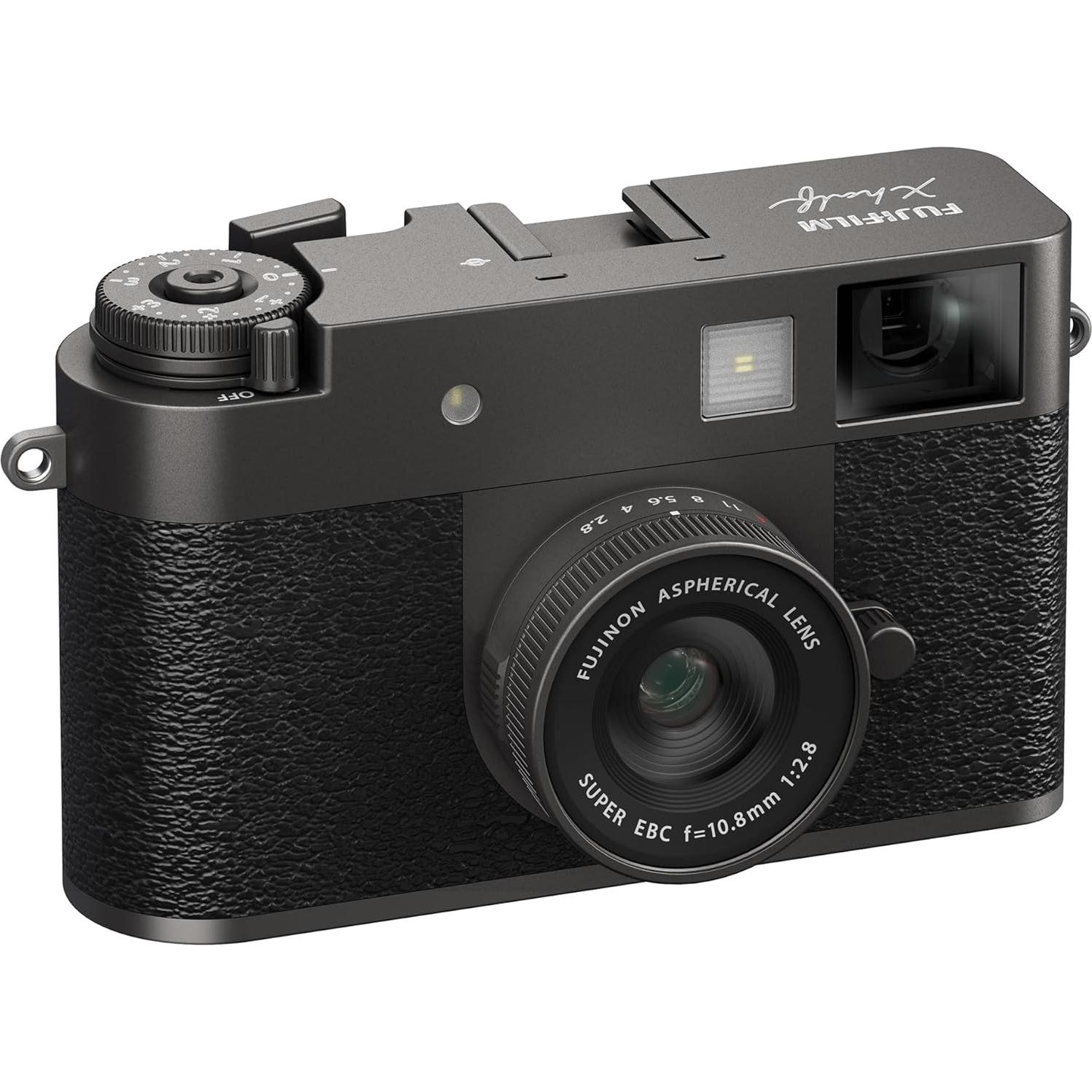 Cámara FUJIFILM X Half Mirrorless Plata Carbón 445g