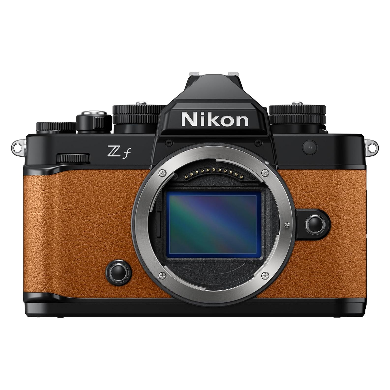 Cuerpo de cámara sin espejo Nikon Z f FX 24.5MP Naranja