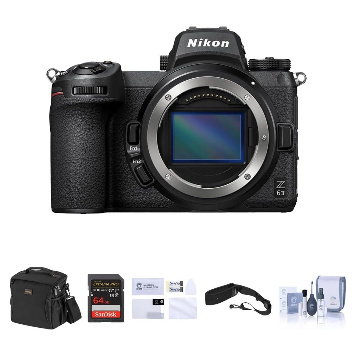 Cámara Sin Espejo Nikon Z 6II 24.5MP 4K + Accesorios