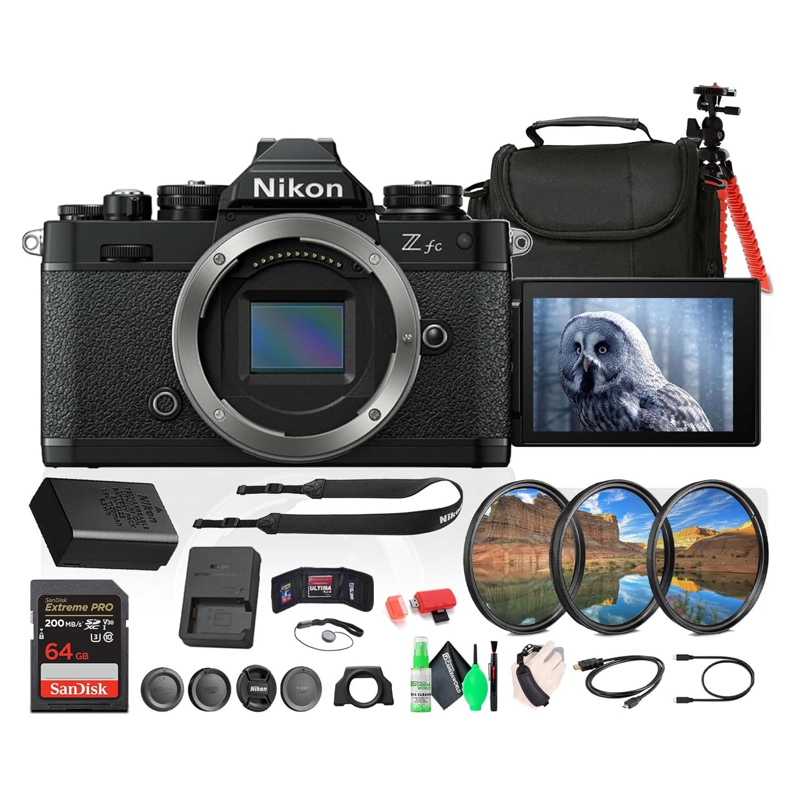 Cámara Sin Espejo Nikon Zfc 20.9MP + Accesorios Completo