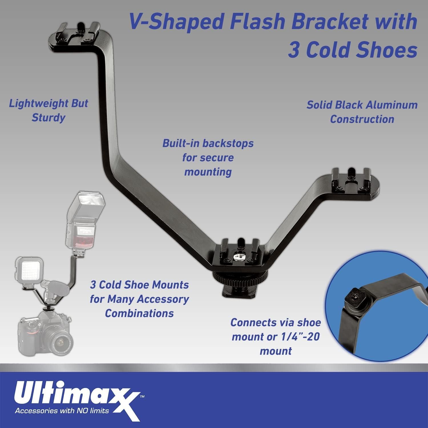 Ultimaxx Advanced FUJIFILM X-S20 Mirrorless Camera Bundle (Black - Body Only) - Includes: 128GB Extreme Memory Card, Replacement Battery, LED Video Light, V-Shaped Bracket & Much More (24pc Bundle)