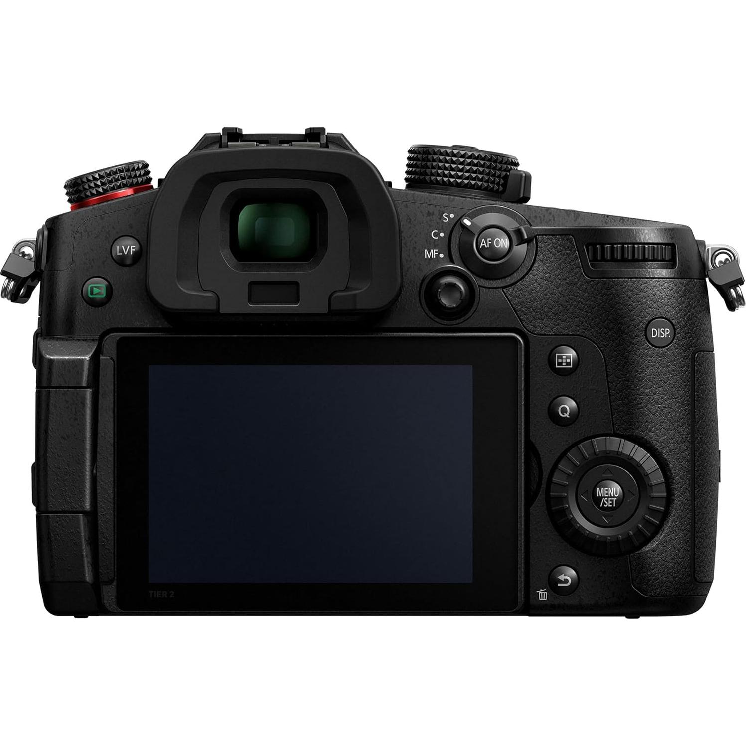 LUMIX GH5M2, 20.3MP Mirrorless Micro Four Thirds Camera with Live Streaming, 4K 4:2:2 10-Bit Video, 5-Axis Image Stabilizer, 12-60mm F2.8-4.0 Leica Lens DC-GH5M2LK