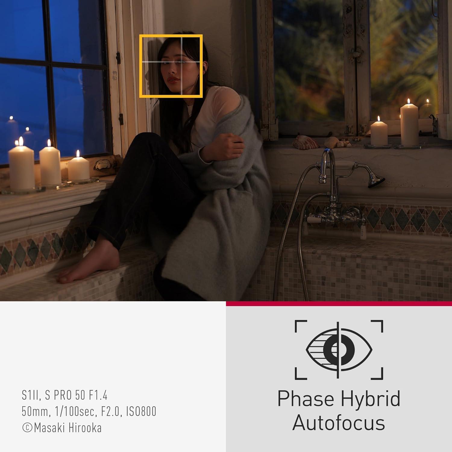 Cámara Digital Panasonic LUMIX S1II 24.1MP 6K Sin Espejo