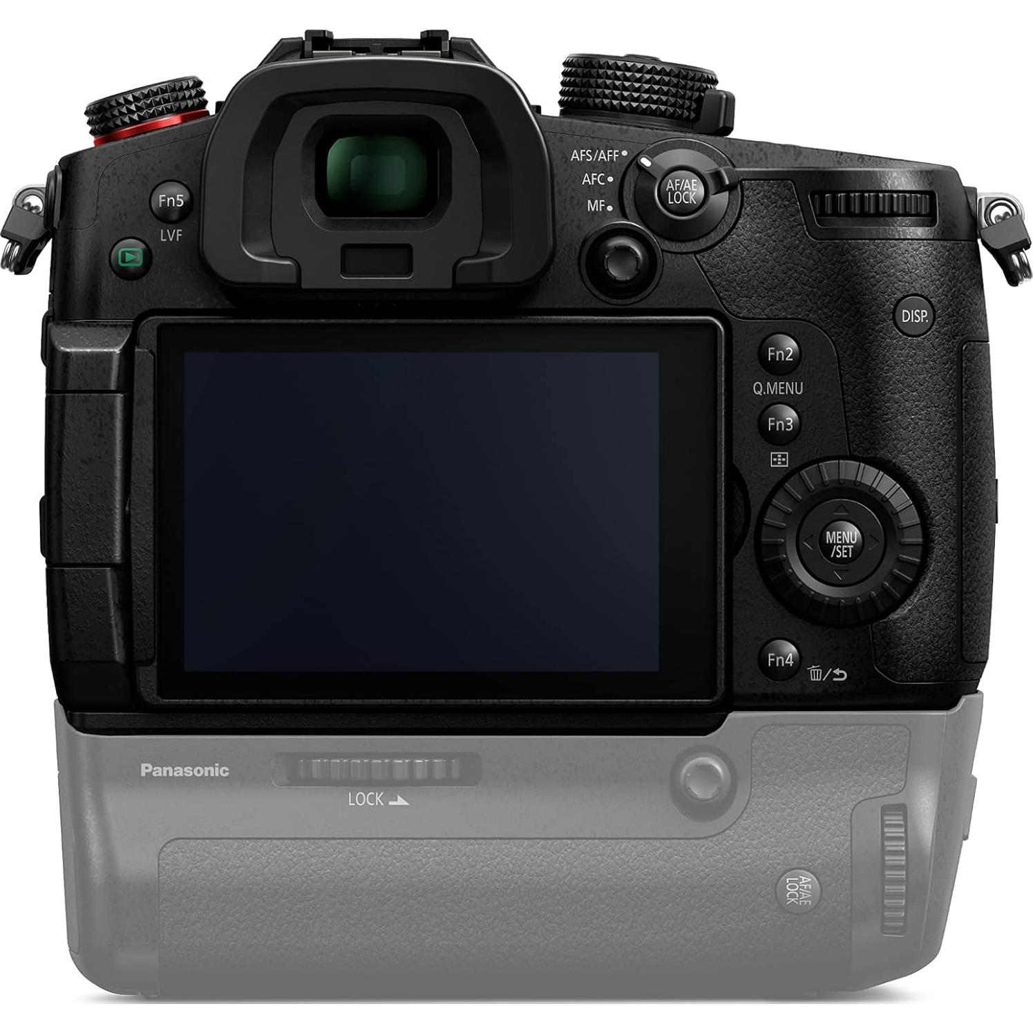 LUMIX GH5S Body 4K Digital Camera, 10.2 Megapixel Mirrorless Camera with High-Sensitivity MOS Sensor, C4K/4K UHD 4:2:2 10-Bit, 3.2-Inch LCD, DC-GH5S (Black)