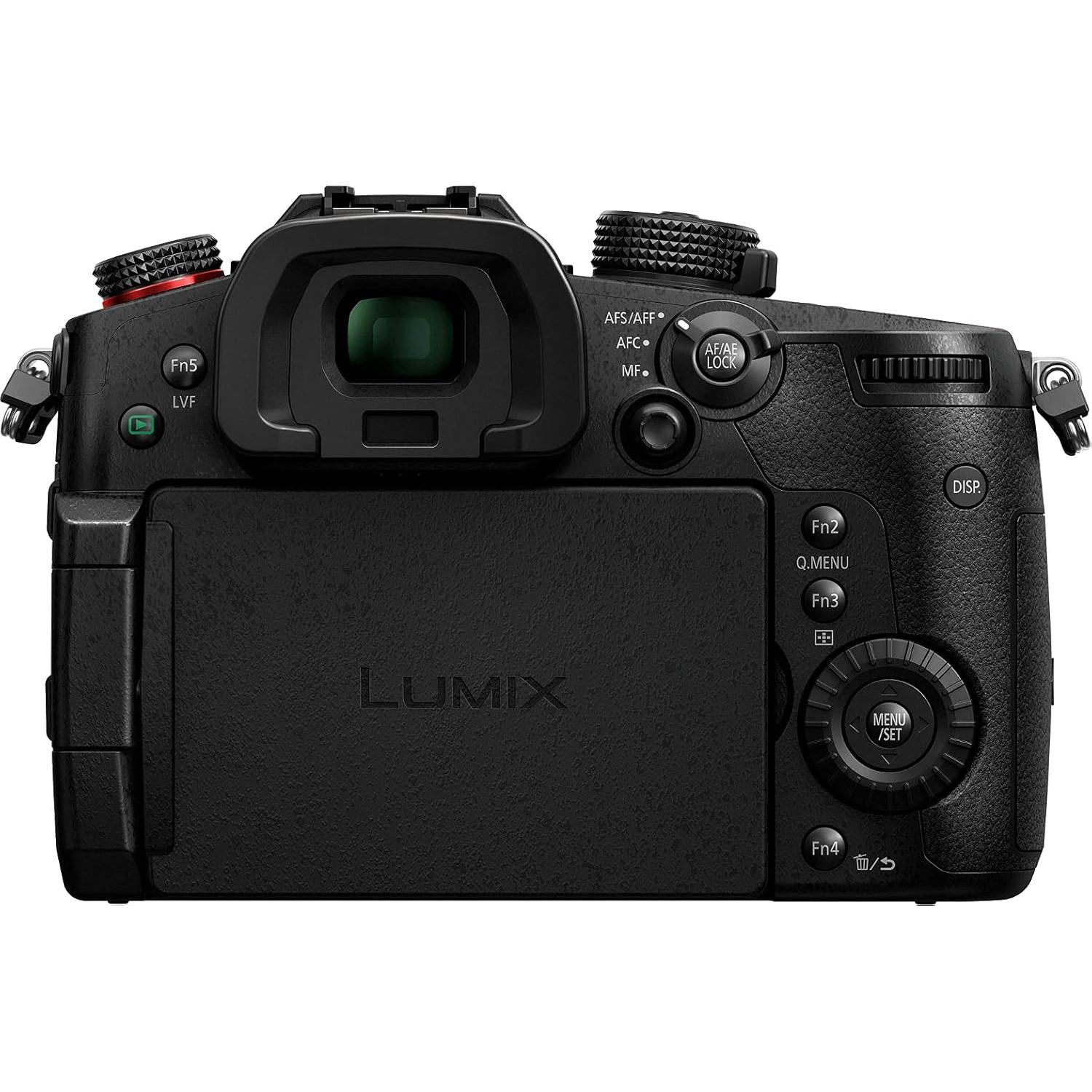 LUMIX GH5S Body 4K Digital Camera, 10.2 Megapixel Mirrorless Camera with High-Sensitivity MOS Sensor, C4K/4K UHD 4:2:2 10-Bit, 3.2-Inch LCD, DC-GH5S (Black)