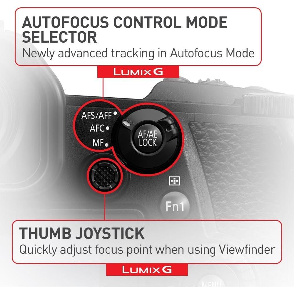 Cámara sin espejo Panasonic Lumix G9 20.3 MP 4K UHD